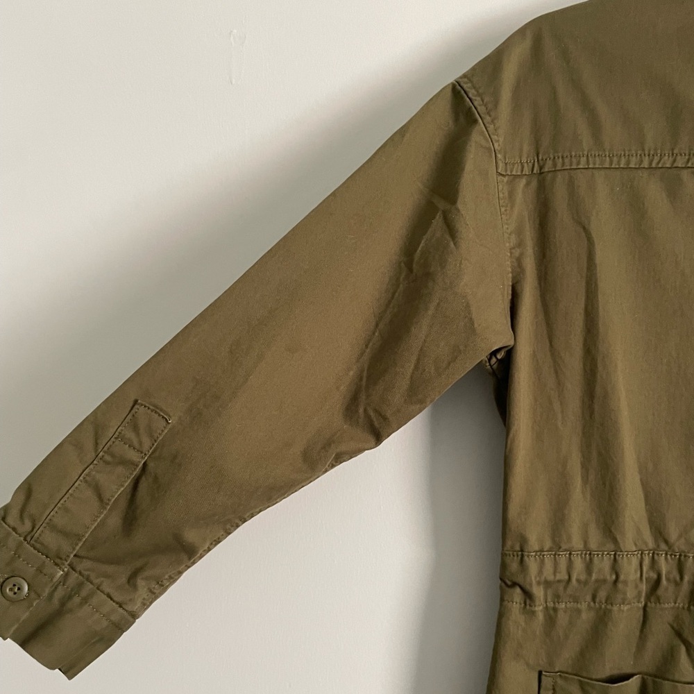 Levi’s Long Sleeve Baggy Surplus Jumpsuit in Olive Green - Picture 13 of 15